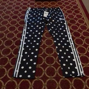 Adidas originals polka dot slim supergirl pants